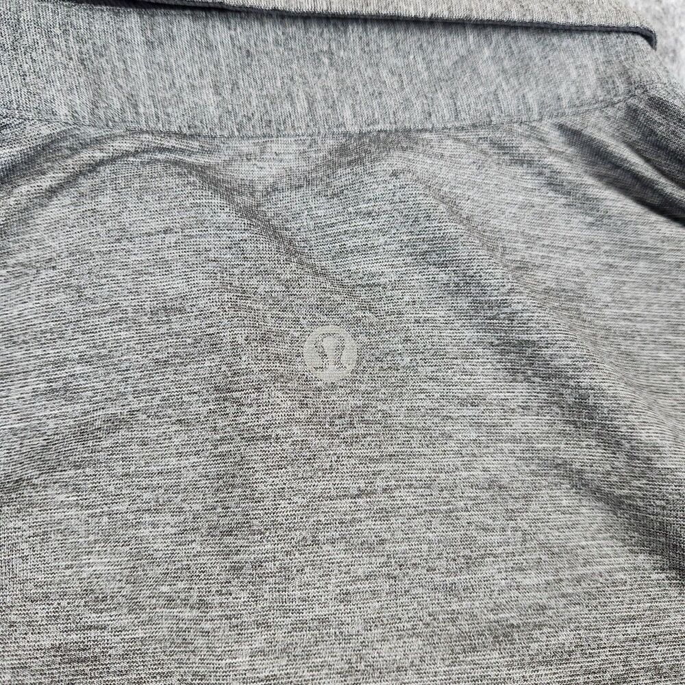 Lululemon Shirt Mens Gray Polo Evolution Button Down Golf Performance Athleisure - Picture 6 of 8